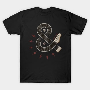 Ampersand rock guitar T-Shirt